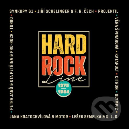 Hudební CD: Hard Rock Line 1975-1984 LP (Hudobné albumy). Hudobné albumy, 2023 Hudební CD: Hard Rock Line 1975-1984 LP (Hudobné albumy). Hudobné albumy, 2023