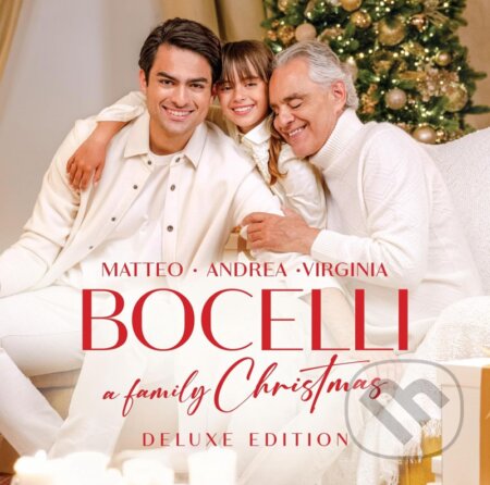 Hudobné CD: Andrea Bocelli: A Family Christmas / Deluxe LP (Hudobné albumy). Hudobné albumy, 2023 Hudobné CD: Andrea Bocelli: A Family Christmas / Deluxe LP (Hudobné albumy). Hudobné albumy, 2023