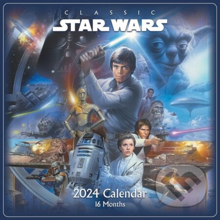 Kalendár Star Wars Classic - Postavy 2024 (Pyramid International). Pyramid International, 2023 Kalendár Star Wars Classic - Postavy 2024 (Pyramid International). Pyramid International, 2023