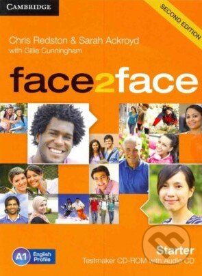 Audiokniha: Face2Face: Starter -Testmaker CD-ROM and Audio CD (Chris Redston, Gillie Cunningham a Sarah Ackroyd). Cambridge University Press, 2013 Audiokniha: Face2Face: Starter -Testmaker CD-ROM and Audio CD (Chris Redston, Gillie Cunningham a Sarah Ackroyd). Cambridge University Press, 2013
