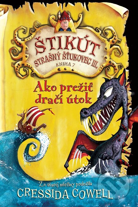 E-kniha: Ako prežiť dračí útok (Cressida Cowell). Slovart, 2015 E-kniha: Ako prežiť dračí útok (Cressida Cowell). Slovart, 2015