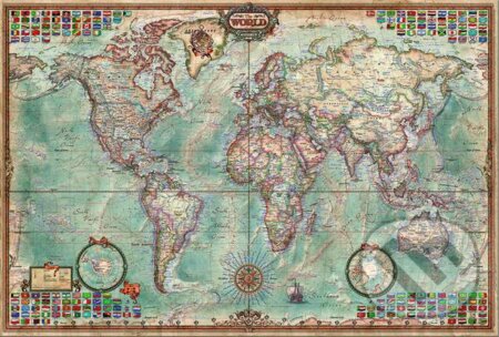 Puzzle: The worlde executive map (Educa). Educa, 2016 Puzzle: The worlde executive map (Educa). Educa, 2016