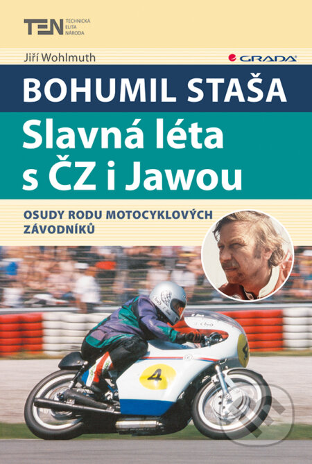 E-kniha: Bohumil Staša: Slavná léta s ČZ i Jawou (Jiří Wohlmuth). Grada, 2015 E-kniha: Bohumil Staša: Slavná léta s ČZ i Jawou (Jiří Wohlmuth). Grada, 2015
