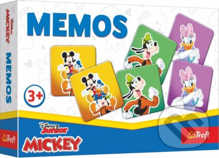 Společenská hra: Pexeso - Mickey Mouse (malá krabica) (Trefl). Trefl, 2023 Společenská hra: Pexeso - Mickey Mouse (malá krabica) (Trefl). Trefl, 2023