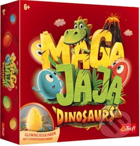 Společenská hra: Magajaja Dinosauri (Trefl). Trefl, 2023 Společenská hra: Magajaja Dinosauri (Trefl). Trefl, 2023