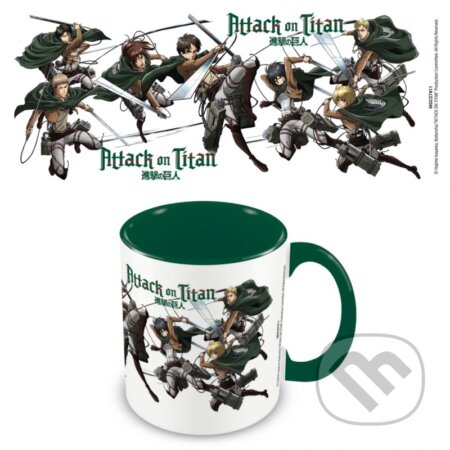 Attack on Titan Hrnček 315 ml - Characters (EPEE). EPEE, 2023 Attack on Titan Hrnček 315 ml - Characters (EPEE). EPEE, 2023