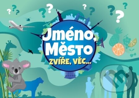 Spoločenská hra: Jméno, město, zvíře, věc (Bookmedia). Bookmedia, 2023 Spoločenská hra: Jméno, město, zvíře, věc (Bookmedia). Bookmedia, 2023