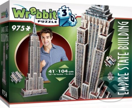 Puzzle 3D Empire State Building, Wrebbit - MB, 2023