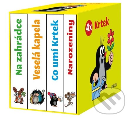 Kniha: 4x Krtek (Zdeněk Miler). Pikola, 2023 Kniha: 4x Krtek (Zdeněk Miler). Pikola, 2023