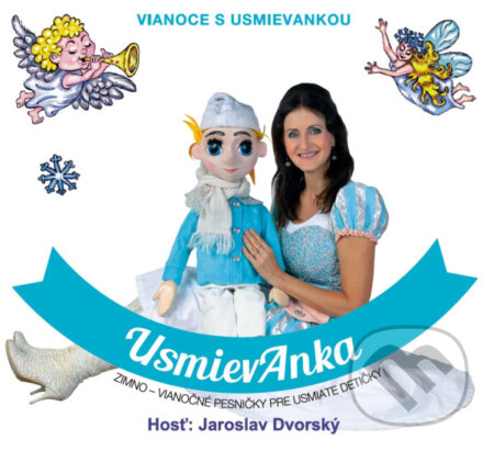 Hudobné CD: Usmievanka: Vianoce s Usmievankou (+ maľovanka) (Hudobné albumy). Hudobné albumy, 2023 Hudobné CD: Usmievanka: Vianoce s Usmievankou (+ maľovanka) (Hudobné albumy). Hudobné albumy, 2023