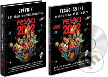 Audiokniha: Fešáci 55 let (Fešáci). Radioservis, 2023 Audiokniha: Fešáci 55 let (Fešáci). Radioservis, 2023