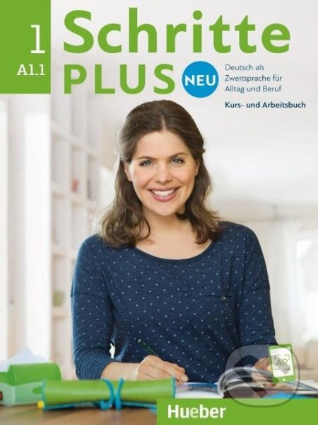 Schritte plus Neu 01. Kursbuch+Arbeitsbuch+CD zum Arbeitsbuch A1/1 - Monika Bovermann, Max Hueber Verlag