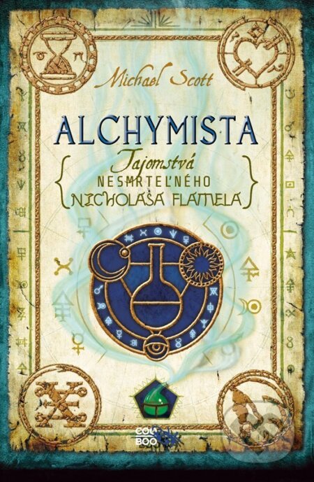 Kniha: Alchymista (Michael Scott). CooBoo SK, 2023 Kniha: Alchymista (Michael Scott). CooBoo SK, 2023