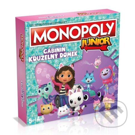Spoločenská hra: Monopoly Junior Gabby´s Dollhouse CZ (Winning Moves). Winning Moves, 2023 Spoločenská hra: Monopoly Junior Gabby´s Dollhouse CZ (Winning Moves). Winning Moves, 2023