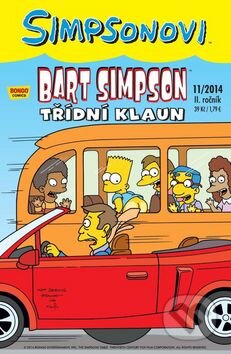 Kniha: Bart Simpson: Třídní klaun (Matt Groening). Crew, 2014 Kniha: Bart Simpson: Třídní klaun (Matt Groening). Crew, 2014