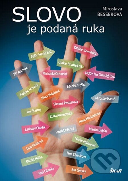 Kniha: Slovo je podaná ruka (Miroslava Besserová). Ikar CZ, 2016 Kniha: Slovo je podaná ruka (Miroslava Besserová). Ikar CZ, 2016