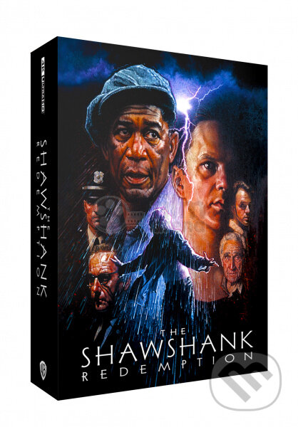 Film: Vykoupení z věznice Shawshank Steelbook Ultra HD Blu-ray Ltd. (Frank Darabont) (DVD). Filmaréna, 2023 Film: Vykoupení z věznice Shawshank Steelbook Ultra HD Blu-ray Ltd. (Frank Darabont) (DVD). Filmaréna, 2023