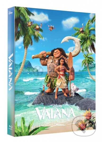 Film: Odvážná Vaiana: Legenda o konci světa 3D Steelbook Ltd. (Chris Williams, Don Hall, John Musker a Ron Clements) (Blu-ray). Filmaréna, 2017 Film: Odvážná Vaiana: Legenda o konci světa 3D Steelbook Ltd. (Chris Williams, Don Hall, John Musker a Ron Clements) (Blu-ray). Filmaréna, 2017