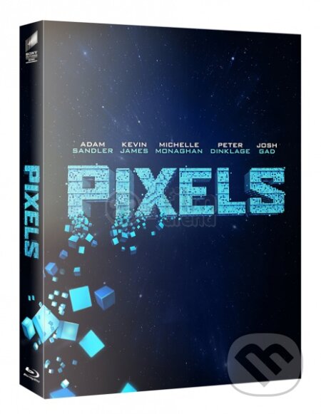 Film: Pixely 3D Steelbook Ltd. (Chris Columbus) (Blu-ray). Filmaréna, 2016 Film: Pixely 3D Steelbook Ltd. (Chris Columbus) (Blu-ray). Filmaréna, 2016