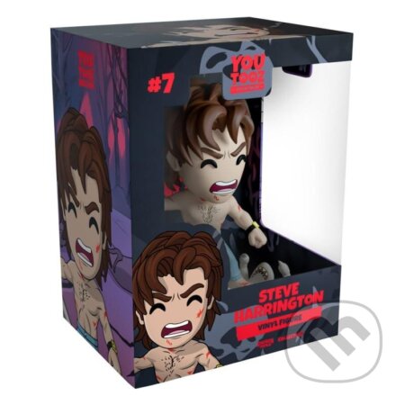 Stranger Things figúrka - Steve Harrington 12 cm (Youtooz) (Youtooz). Youtooz, 2023 Stranger Things figúrka - Steve Harrington 12 cm (Youtooz) (Youtooz). Youtooz, 2023