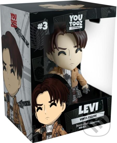 Attack on Titan figúrka - Levi 11 cm (Youtooz) (Youtooz). Youtooz, 2023 Attack on Titan figúrka - Levi 11 cm (Youtooz) (Youtooz). Youtooz, 2023