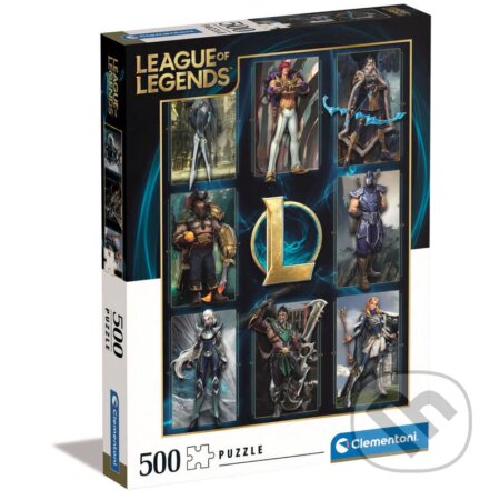 Spoločenská hra: Puzzle 500 LEAGUE OF LEGENDS (Trigo). Trigo, 2023 Spoločenská hra: Puzzle 500 LEAGUE OF LEGENDS (Trigo). Trigo, 2023