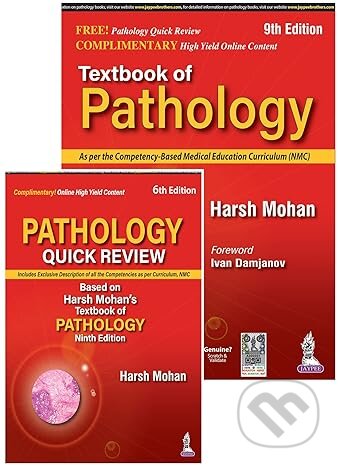 Kniha: Textbook of Pathology (Harsh Mohan). Jaypee Brothers Medical, 2023 Kniha: Textbook of Pathology (Harsh Mohan). Jaypee Brothers Medical, 2023