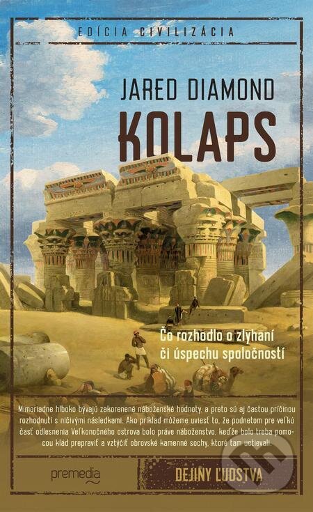 E-kniha: Kolaps (Jared Diamond). Premedia, 2023 E-kniha: Kolaps (Jared Diamond). Premedia, 2023