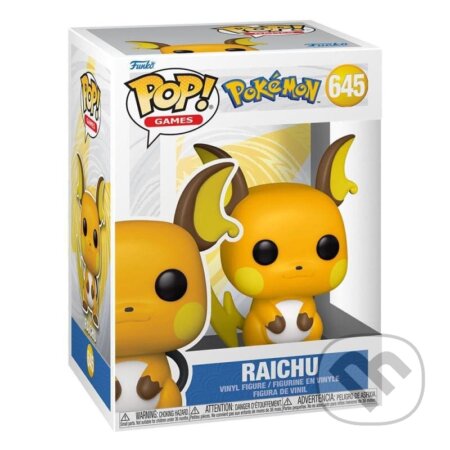 Funko POP Games: Pokemon - Raichu (Funko). Funko, 2023 Funko POP Games: Pokemon - Raichu (Funko). Funko, 2023