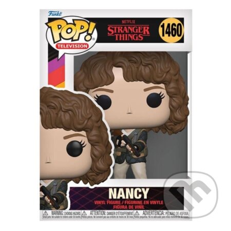 Funko POP TV: Stranger Things - Hunter Nancy w/Shotgun (Funko). Funko, 2023 Funko POP TV: Stranger Things - Hunter Nancy w/Shotgun (Funko). Funko, 2023