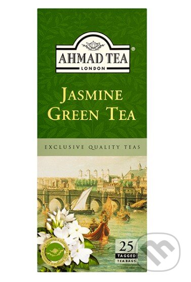 Kávy a čaje: Jasmine Green Tea (AHMAD TEA). AHMAD TEA Kávy a čaje: Jasmine Green Tea (AHMAD TEA). AHMAD TEA