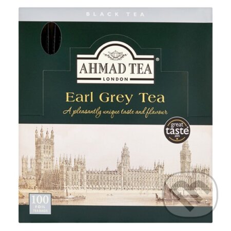 Kávy a čaje: Earl Grey (AHMAD TEA). AHMAD TEA Kávy a čaje: Earl Grey (AHMAD TEA). AHMAD TEA