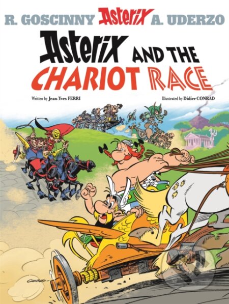 Asterix and The Chariot Race - Jean-Yves Ferri, Didier Conrad (ilustrátor), Orion, 2018