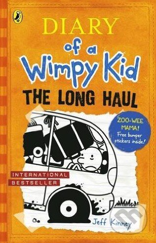 Kniha: Diary of a Wimpy Kid: The Long Haul (Jeff Kinney). Puffin Books, 2016 Kniha: Diary of a Wimpy Kid: The Long Haul (Jeff Kinney). Puffin Books, 2016