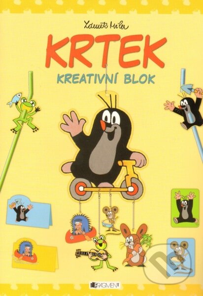 Kniha: Krtek: kreativní blok (Zdeněk Miler). Nakladatelství Fragment, 2014 Kniha: Krtek: kreativní blok (Zdeněk Miler). Nakladatelství Fragment, 2014