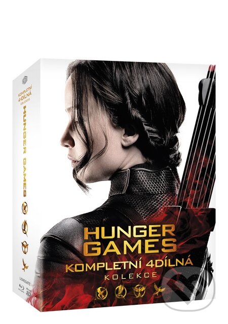 Film: Hunger Games kolekce 1-4 (Francis Lawrence a Gary Ross) (Blu-ray). Magicbox, 2016 Film: Hunger Games kolekce 1-4 (Francis Lawrence a Gary Ross) (Blu-ray). Magicbox, 2016