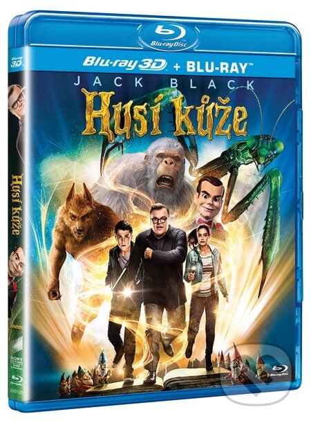 Film: Husí kůže 3D (Rob Letterman) (Blu-ray). Bonton Film, 2016 Film: Husí kůže 3D (Rob Letterman) (Blu-ray). Bonton Film, 2016