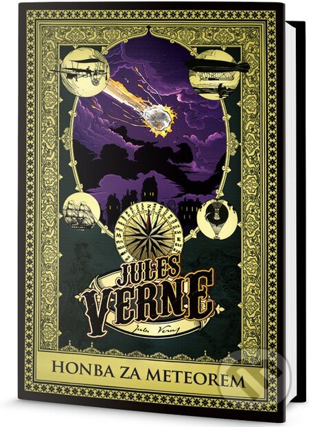 Kniha: Honba za meteorem (Jules Verne). Edice knihy Omega, 2016 Kniha: Honba za meteorem (Jules Verne). Edice knihy Omega, 2016