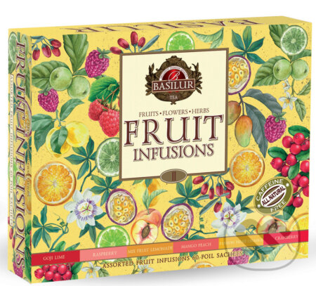 Kávy a čaje: BASILUR Fruit Infusions Assorted Vol.III 60x2g (Bio - Racio). Bio - Racio, 2023 Kávy a čaje: BASILUR Fruit Infusions Assorted Vol.III 60x2g (Bio - Racio). Bio - Racio, 2023