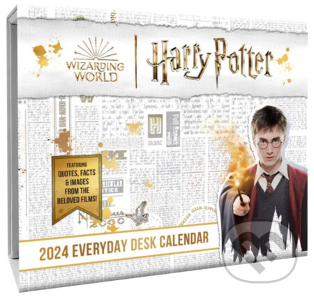 Oficiálny trhací stolový kalendár 2024: Harry Potter, Harry Potter, 2023