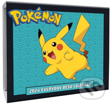 Oficiálny stolový trhací kalendár 2024: Pokémoni, Pokemon, 2023