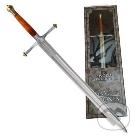 Nôž na dopisy Game of Thrones - meč Starkov (Noble Collection). Noble Collection, 2023 Nôž na dopisy Game of Thrones - meč Starkov (Noble Collection). Noble Collection, 2023