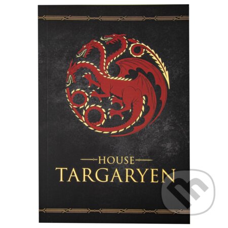Zošit Game of Thrones - Targaryen (Fantasy). Fantasy, 2023 Zošit Game of Thrones - Targaryen (Fantasy). Fantasy, 2023