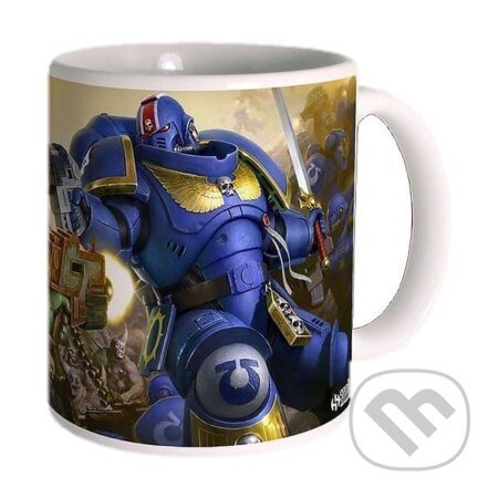 Hrnček Warhammer 40000 - Ultramarines VS Nurgle (Fantasy). Fantasy, 2023 Hrnček Warhammer 40000 - Ultramarines VS Nurgle (Fantasy). Fantasy, 2023
