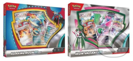 Pokémon TCG: Roaring Moon / Iron Valiant ex Box, Pokemon, 2023