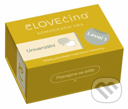 Spoločenská hra: čLOVEčina Univerzální - level 1 (čLOVEčina s.r.o). čLOVEčina s.r.o, 2023 Spoločenská hra: čLOVEčina Univerzální - level 1 (čLOVEčina s.r.o). čLOVEčina s.r.o, 2023
