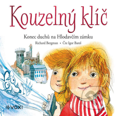 Audiokniha: Kouzelný klíč - Konec duchů na Hlodavčím zámku (Richard Bergman). Voxi, 2023 Audiokniha: Kouzelný klíč - Konec duchů na Hlodavčím zámku (Richard Bergman). Voxi, 2023