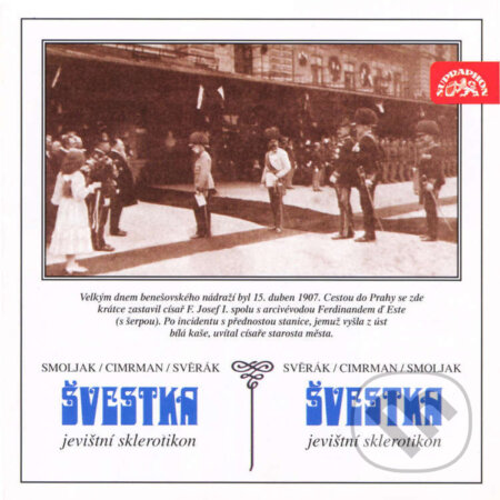 Audiokniha: Švestka (Jára Cimrman, Ladislav Smoljak a Zdeněk Svěrák). Supraphon Audiokniha: Švestka (Jára Cimrman, Ladislav Smoljak a Zdeněk Svěrák). Supraphon