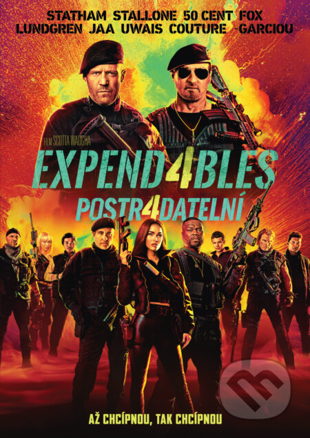 Film: Expend4bles: Postr4datelní (Scott Waugh) (DVD). Magicbox, 2024 Film: Expend4bles: Postr4datelní (Scott Waugh) (DVD). Magicbox, 2024