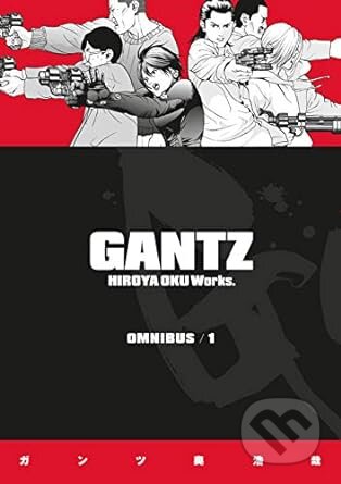 Kniha: Gantz Omnibus Volume 1 (Oku Hiroya). Dark Horse, 2018 Kniha: Gantz Omnibus Volume 1 (Oku Hiroya). Dark Horse, 2018
